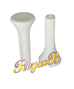 2004 2005 2006 Scion xB xA White  Rear Seat-Lock Knobs - Picture 1 of 9