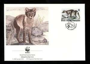 Postal History Finland #907 FDC WWF Mink Alopex Lagopus Animal 1993 Set of 4 * - Picture 1 of 8
