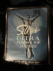 New Silkies Ultra Control Top Pantyhose Size Queen Off White Xl Ivory 030509 Nos