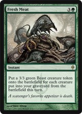 New Phyrexia ~ FRESH MEAT rare Magic the Gathering card