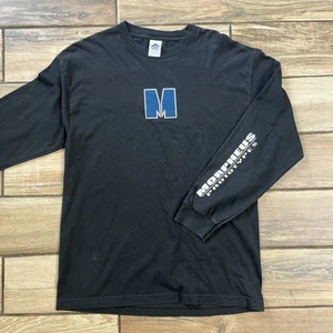 Vintage Morpheus Prototypes M logo Shirt Mens L AAA Black Long Sleeve - Picture 1 of 12