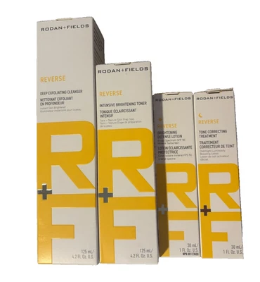 Juego de 4 piezas régimen iluminador de piel inversa Rodan+Fields Foto 1 de 2