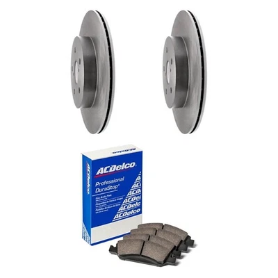 For Subaru WRX STI 16-21 ACDelco Gold Slotted Rear Brake Kit w Ceramic Pads - Imagem 1 de 4