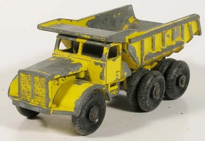 MATCHBOX EUCLID QUARRY DUMPER TIPPER 6 DUMP TRUCK THIN TYRES LESNEY ENGLAND AEA - Image 1 of 4