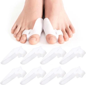 8 Pezzi Tutore Alluce Valgo Protezione Trasparente,Divaricatore Alluce Valgo in  - Foto 1 di 12