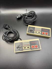 Original NES Nintendo System Controllers OEM NES-004 Tested And Working