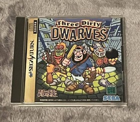 Sega Saturn 3D Dwarves game software
