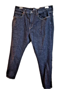 Pantalones de mezclilla para hombre GAP lavado oscuro ropa suave Max 38"x30" - Imagen 1 de 8