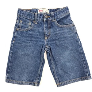 Levi's 505 Denim Blue Kids Shorts Size 6 Regular - Picture 1 of 4