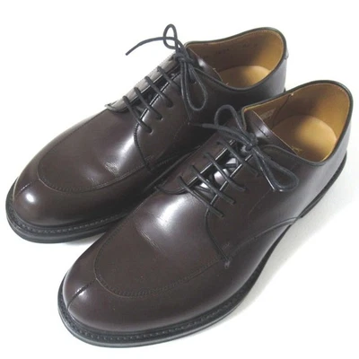 Zapatos Derby de Negocios REGAL Cuero Punta en U, 9.8"", Marrón Para Hombre USADOS Foto 1 de 4