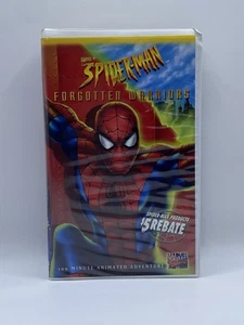 VHS Spider-Man Forgotten Warriors (Telegenic 1997) RARE Clamshell Marvel Cartoon - Picture 1 of 4