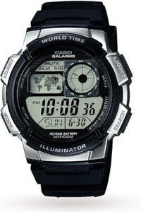 Casio Collection Men's BLACK AE-1000W-1A2VEF Digital Chronograph Sports Watch  - Picture 1 of 5