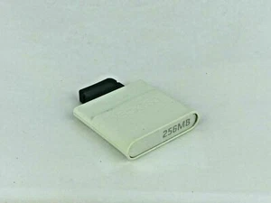 GENUINE ORIGINAL Microsoft XBOX 360 256Mb MEMORY UNIT CARD - Picture 1 of 3