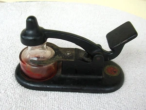 Theo 1906. Altener & Sons, soporte de tinta Draftsman, con botella, herramienta de arquitecto - Imagen 1 de 7