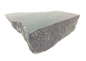 Guatemala Jadeit Jade schwarz Endschliff Motagua Edelstein Lapidar Schnitzerei grob - Bild 1 von 12