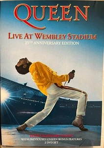 QUEEN - Live At Wembley Stadium 25th Anniversary Edition 2 x DVD Exc Cond! - Picture 1 of 2