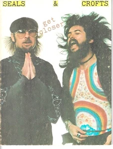 1976 SEALS & CROFTS GET CLOSER Piano Vocal Guitar Sheet Music SONGBOOK - Picture 1 of 3