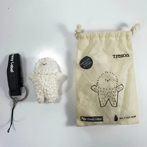 Crazylabel 2005 Bubi Au Yeung Treeson To Go 3” Figure w/ Phone Strap & Bag - Picture 1 of 9