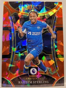 2023-24 Panini Select Premier League #131 Raheem Sterling Red Ice - Picture 1 of 2