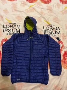 HAGLOFS ESSENS II Pertex Quantum Man's Down Light Puffy Jacket Small