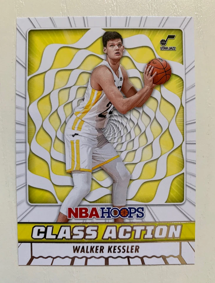 2022-23 Panini NBA Hoops Walker Kessler Class Action Insert Rookie Jazz #19 RC - Image 1 of 4