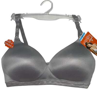 Sujetador Warner's Sin Alambres Sin Costuras Banda Confort Contorno Suaviza Nube 9 Suave 1269 Foto 1 de 4