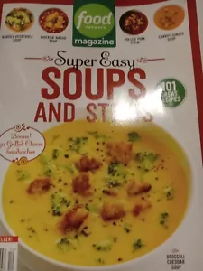 Food Network Magazine Super Easy SOUPS and STEWS 101 Great Recipes  - Picture 1 of 1