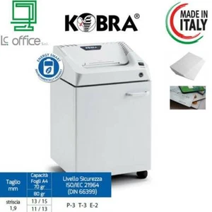 KOBRA 240.1 S2 Distruggi Documenti a Striscia (P-3) per Uffici Medio Grandi - Foto 1 di 5