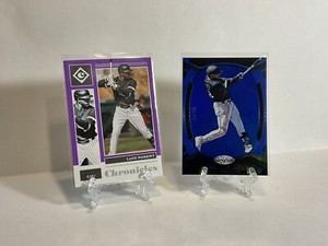 sports trading cards.. Pair Of Luis Robert #’d 2021 Chronicles, #/25, #/99