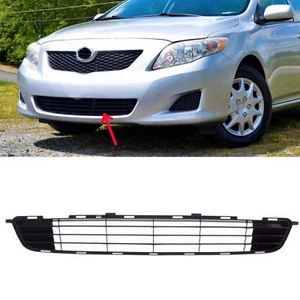Parachoques delantero negro parrilla inferior para Toyota Corolla CE LE XLE 2009 2010 - Imagen 1 de 4