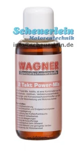 WAGNER 2-Takt Power-Mix 100 ml / Zweitakt Zusatz Additiv Tuning Sprit Benzin - Picture 1 of 1