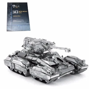Metal 3D Puzzle Model- Scorpio Tank 2.44" Long Stainless Steel T-461 - Bild 1 von 12