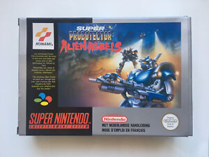Boite Jeux Video - Console Super Nintendo Snes - Super Probotector - Alien Rebel