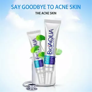 2 X BIOAQUA Scar Acne Mark Spots Removal Treatment Gel Ointment Blemish Cream C - Picture 1 of 10