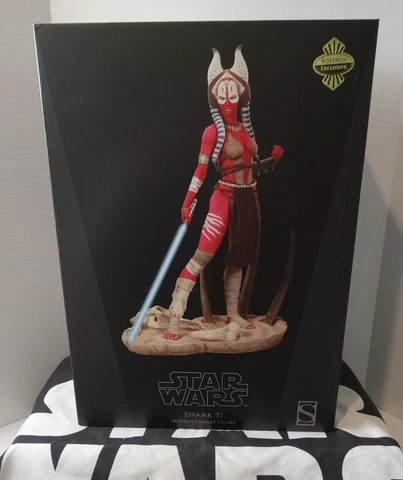 Shaak Ti /1000 PREMIUM Format 1/4 STAR WARS SIDESHOW NEW EXCLUSIVE WORKING Cover