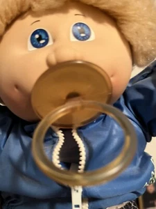 Cabbage patch Wheat Fuzzy Haired Boy - Picture 1 of 7