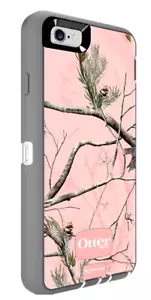 OtterBox DEFENDER CAMO Series w/ Holster for Apple iPhone 6s/6 - PINK RealTree - Picture 1 of 4