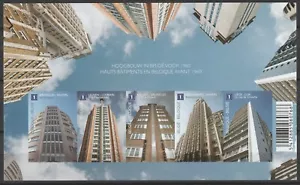 Belgium 2010 Architecture MNH sheet - Picture 1 of 1