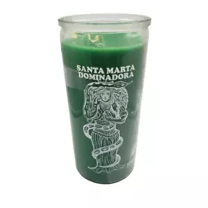 Jumbo Veladora De Santa Marta Dominadora / Jumbo 14 Day Candle Santa Marta Domin - Imagen 1 de 2