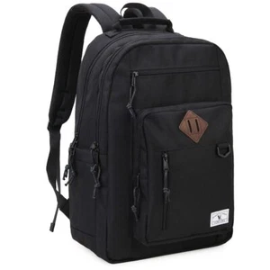 Water Resistant School Backpack 15 Inch Girls Bookbag with Double Compartments - Picture 1 of 7