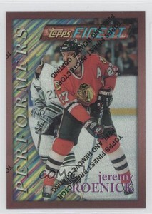 1995-96 Topps Finest Refractor Jeremy Roenick #175
