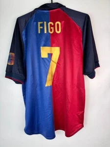 Camiseta deportiva FC Barcelona Figo 1999 2000 Nike Home Centenario FIGO - Imagen 1 de 5