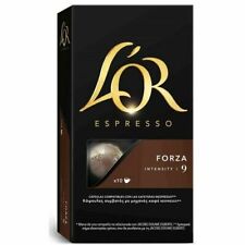 Pack 50 cápsulas Café L'OR Espresso FORZA Intensity 9 - para Nespresso