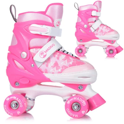 Rollschuhe Kinderrollschuhe Rollerskates 30-37 Retro Skate für Jugend Erwachsene - Bild 1 von 4