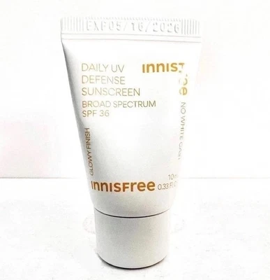 Innisfree Daily UV Defense Sunscreen Broad Spectrum SPF 36 Mini 10mL / .34 fl oz - Image 1 of 2