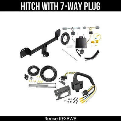 Enganche de remolque Reese + cableado de 7 vías para Volvo XC40 84245 19-25 2" receptor clase 3 Foto 1 de 4
