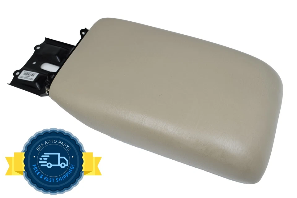 Toyota Avalon 2000-2004 consola central beige cuero tapa reposabrazos conjunto OEM Foto 1 de 4