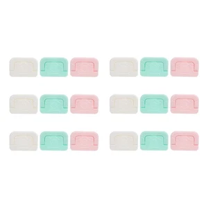 18 Pcs Socket Protector Baby Child Protective Sleeves Outlet Covers - Foto 1 di 12