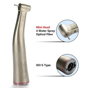 Dental Electric Handpiece 1:5 Contra Angle Increasing LED Fit NSK UK - Picture 1 of 22