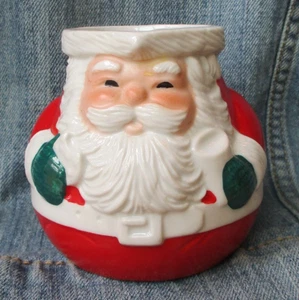 Vintage 1983 Avon Weihnachtsmann Milchkännchen 3" hoch 6 oz BX - Bild 1 von 5
